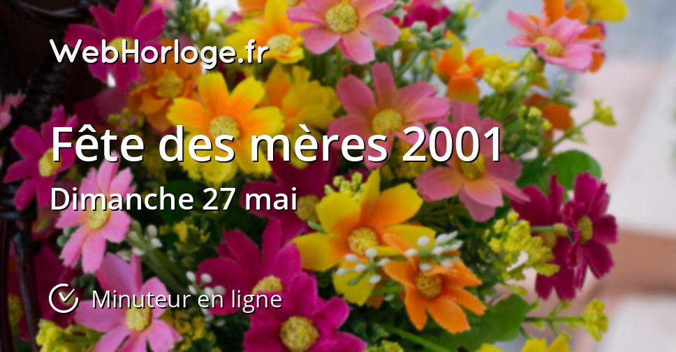 Fête des mères 2001