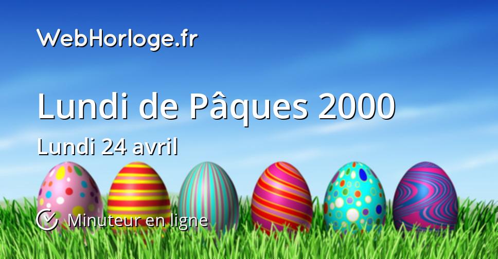 Lundi de Pâques 2000