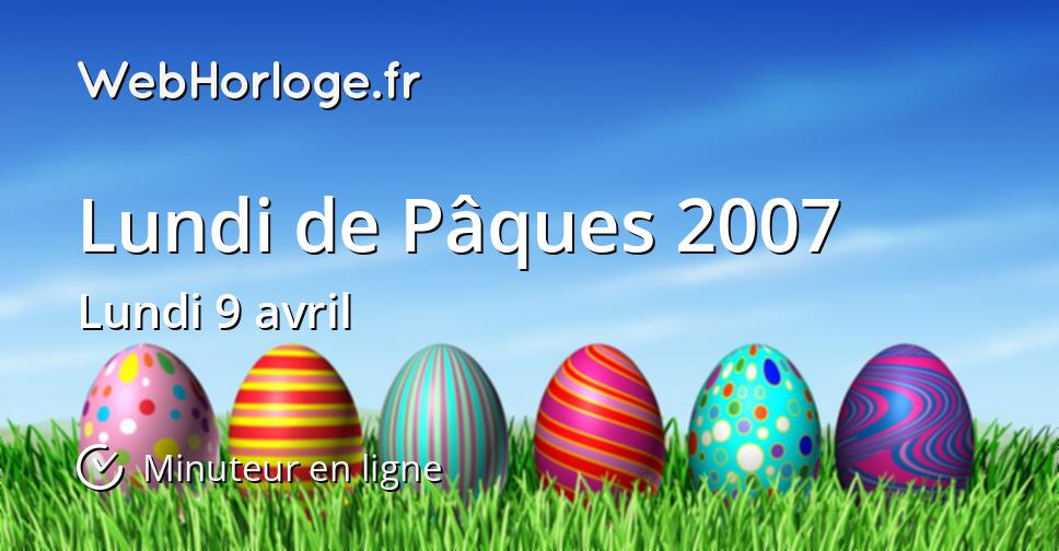 Lundi de Pâques 2007