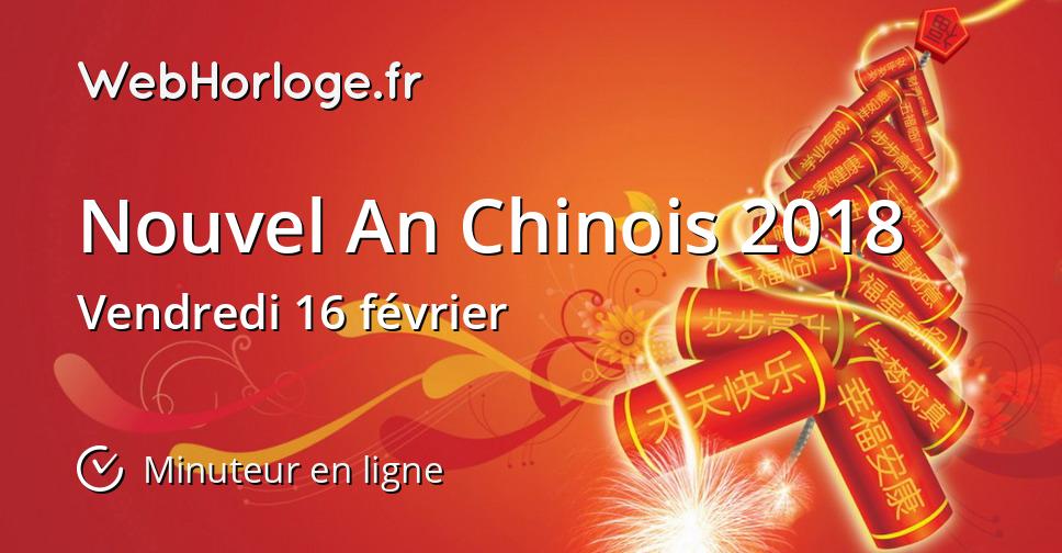 Nouvel An Chinois 2018