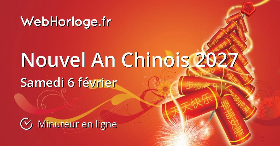 Nouvel An Chinois 2027